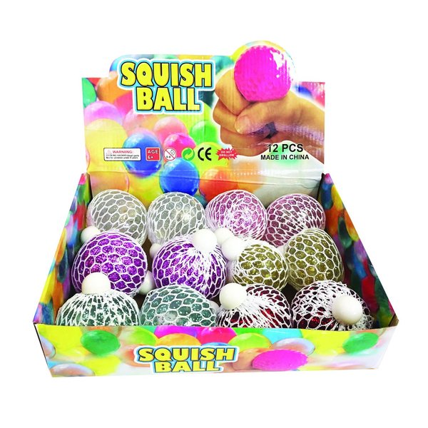 Playmaker Toys Traditions Squish Mesh Ball Rubber 1 pc 8274
